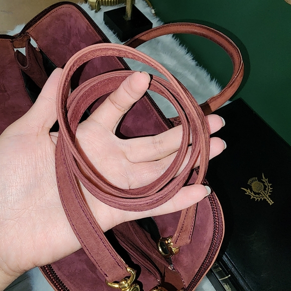 CHLOE SUEDE LEATHER HANDBAG - Picture 10 of 13